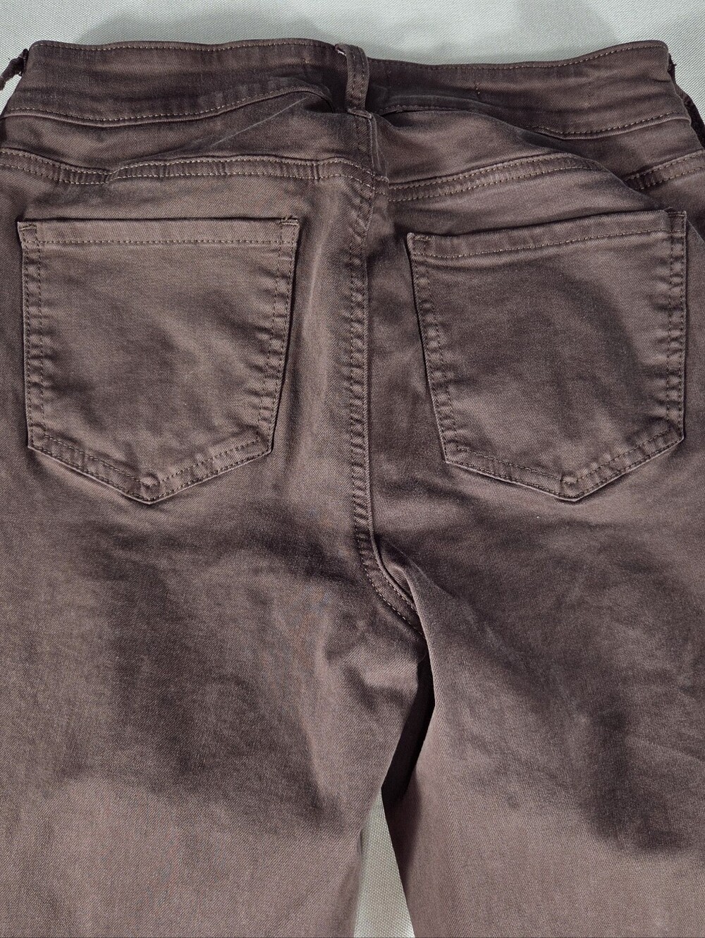 NYDJ Marilyn Straight Brown Pants Sz 2 - Picture 2 of 9
